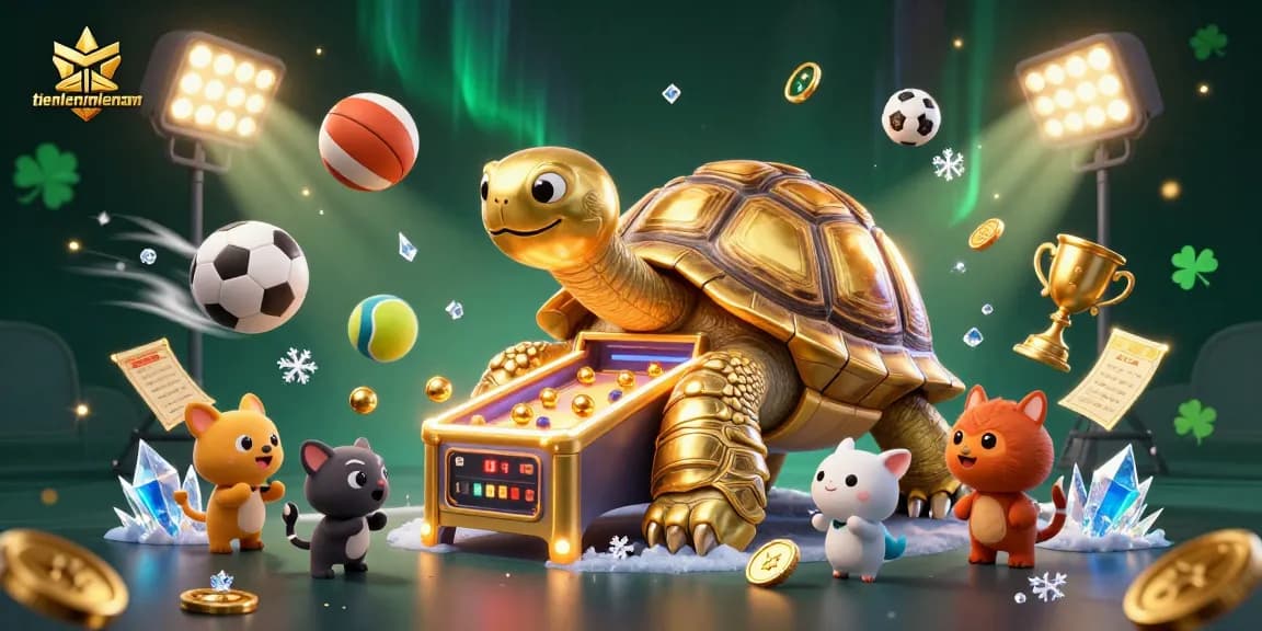 Play exciting games at tienlenmiennam with vibrant 3D characters and dynamic sports elements.