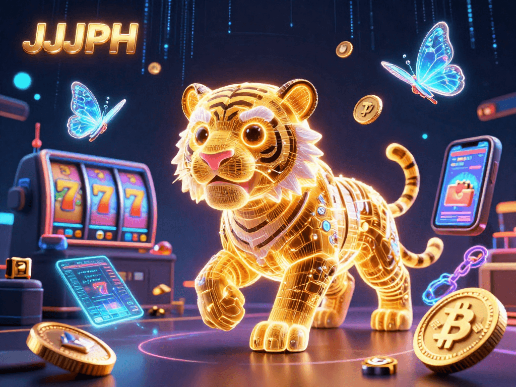 Engage with JJJPH's thrilling casino experience through an electrifying digital landscape.