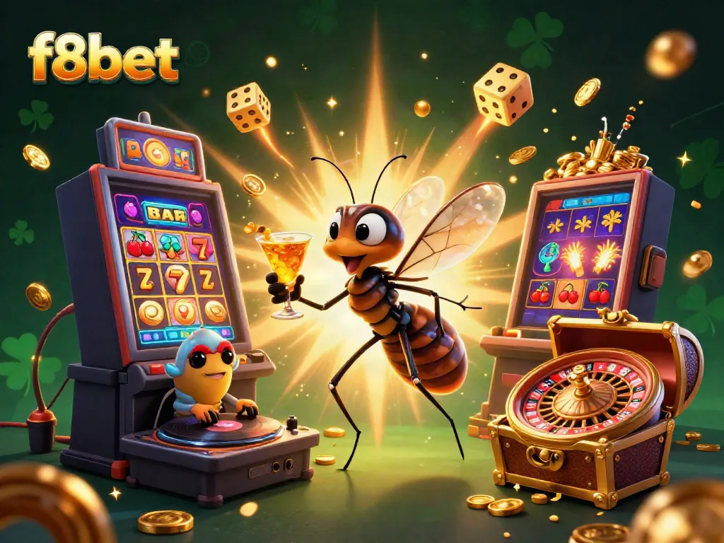 Experience thrilling gameplay at f8bet with vibrant casino elements and engaging characters.