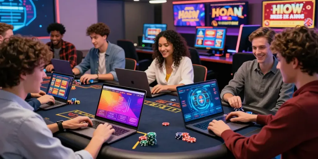 Players enjoying diverse games at DA88 online casino platform.