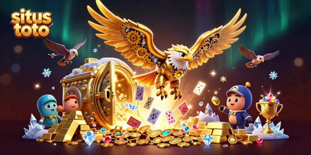 Menang di situs toto dengan beragam harta permata dan kartu holografik yang memukau.
