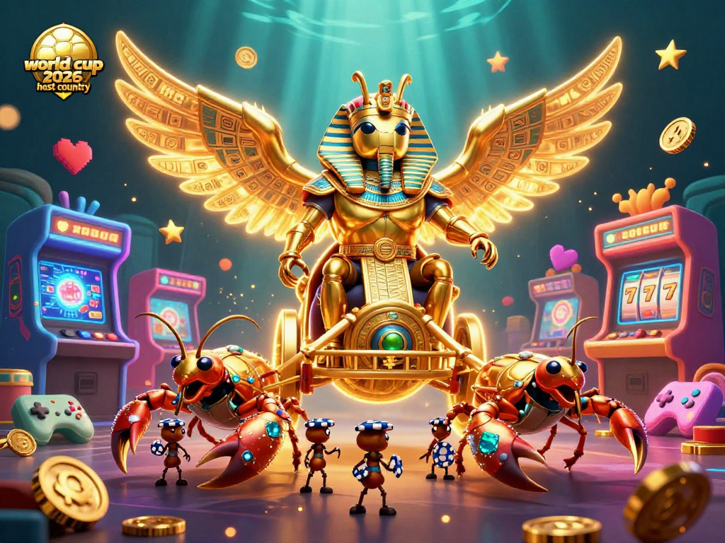 Experience casino excitement with "world cup 2026 host country" themed illustration featuring vibrant gaming elements.