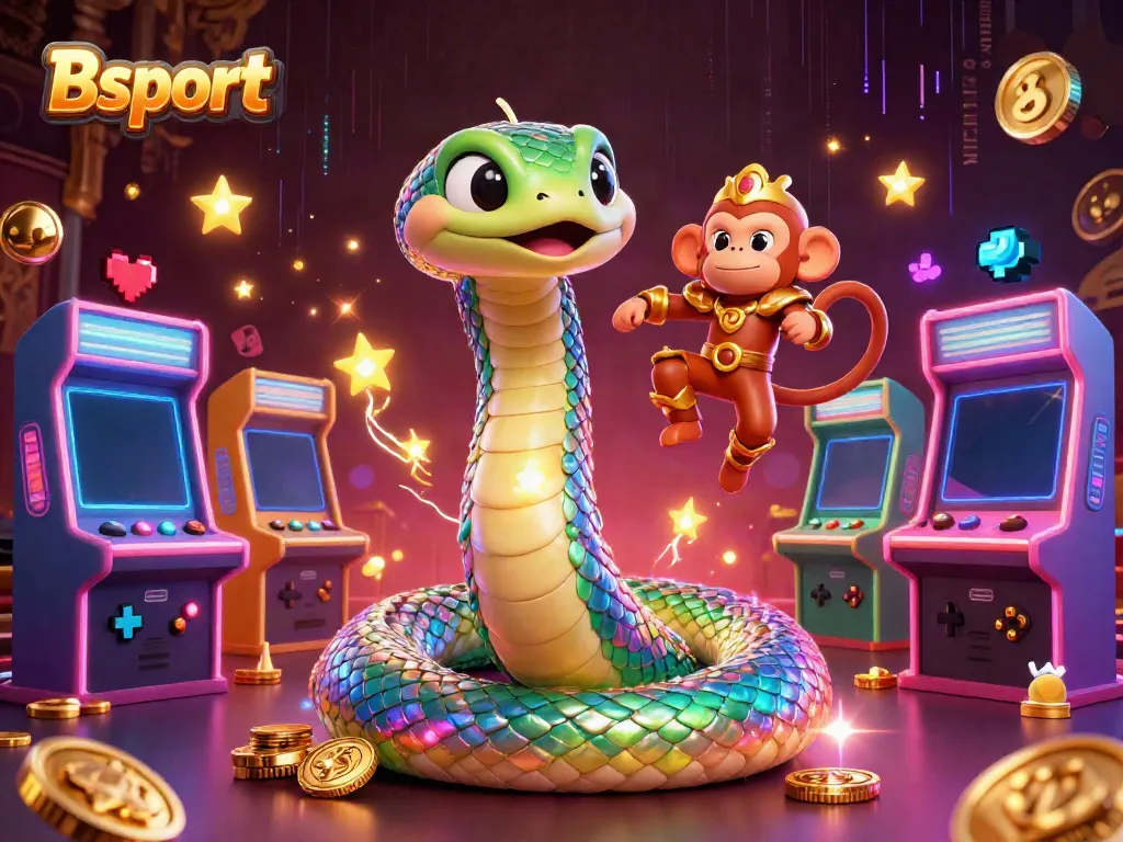 Bsport offers dynamic gaming experiences featuring vibrant characters and casino elements.