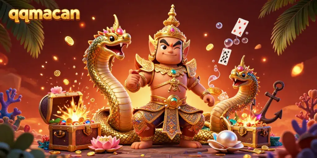 Engage with exciting treasure hunting at qqmacan as the yaksha guardian leads the adventure.