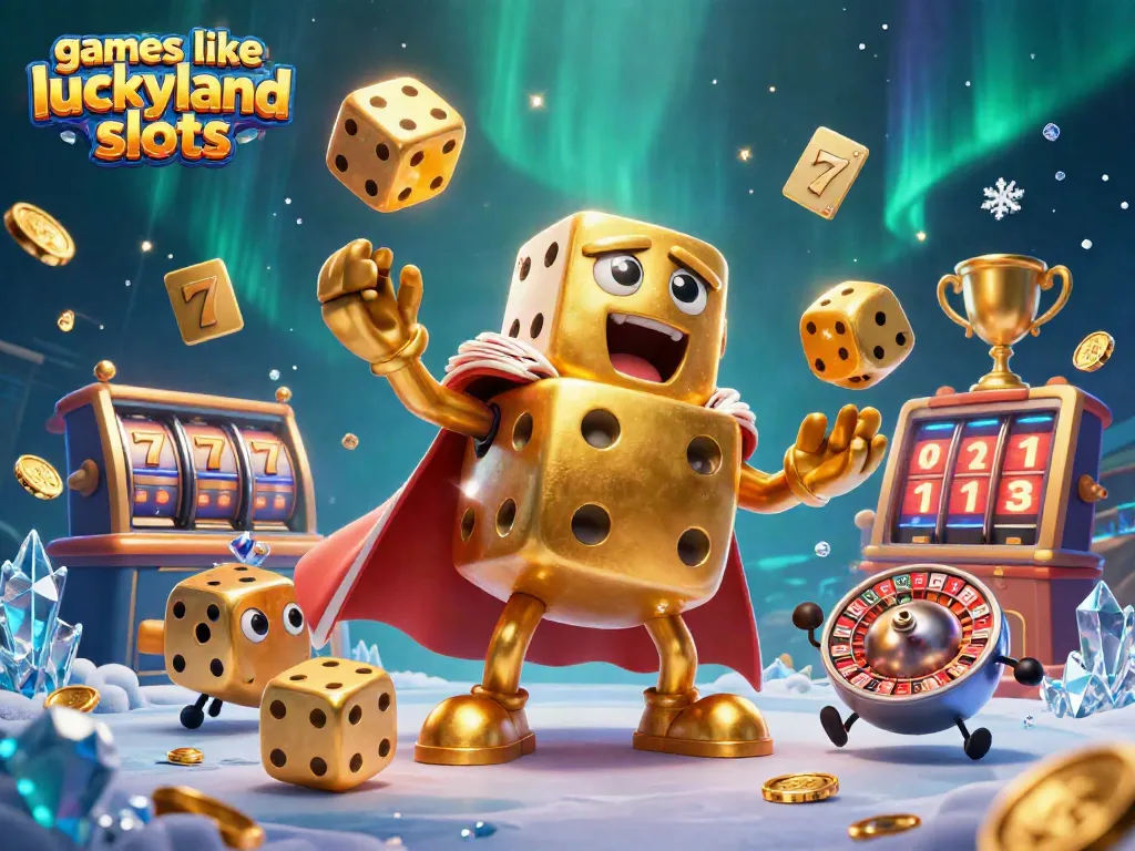 Experience games like luckyland slots with golden dice, vibrant slots, and thrilling casino action.