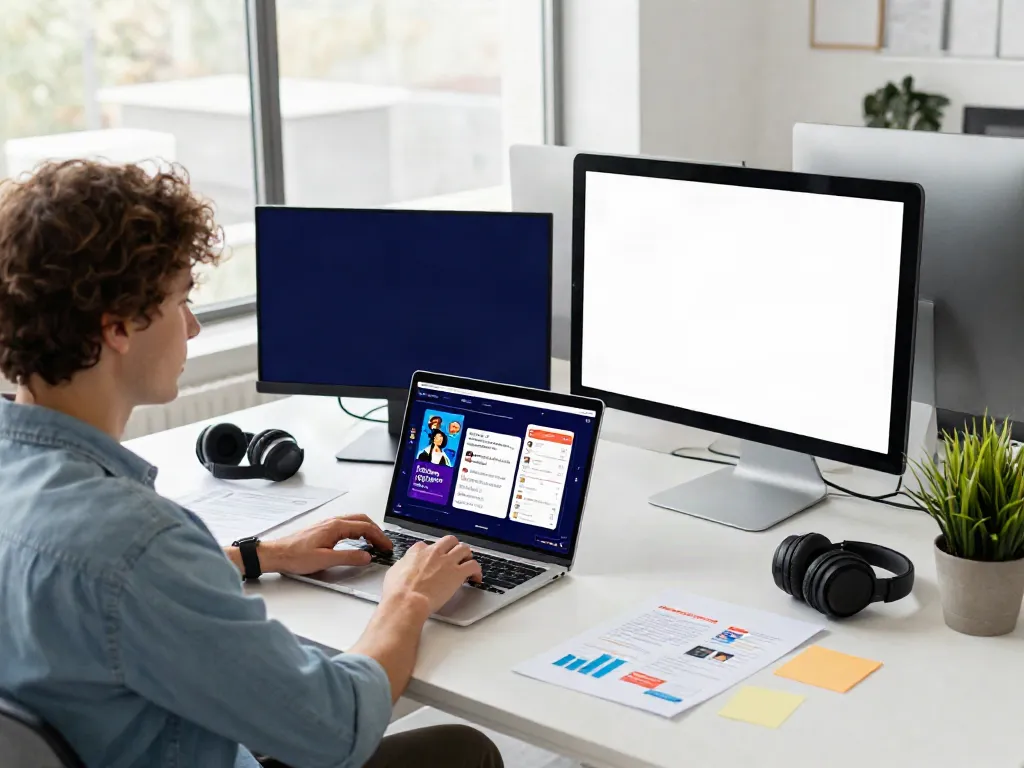 Engaging Instagram storytelling workspace with insanony tools for marketers