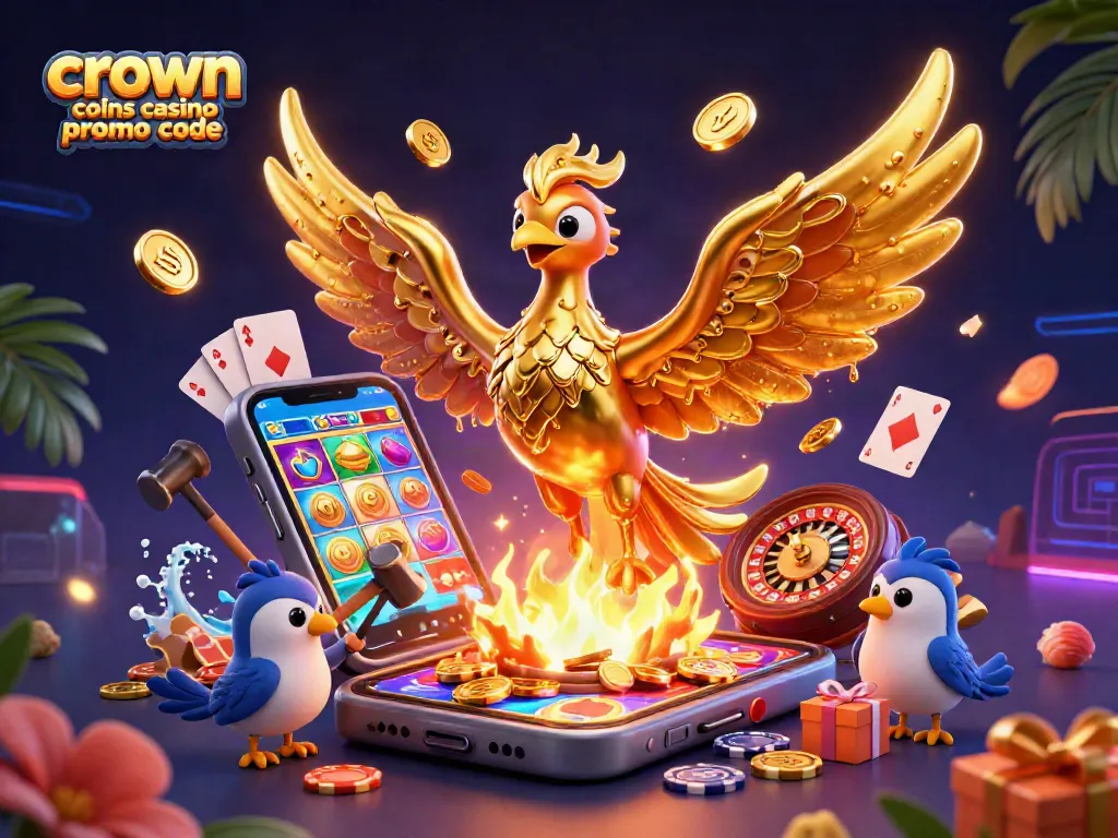 Engage in thrilling gaming with crown coins casino promo code bursting with rewards and excitement.