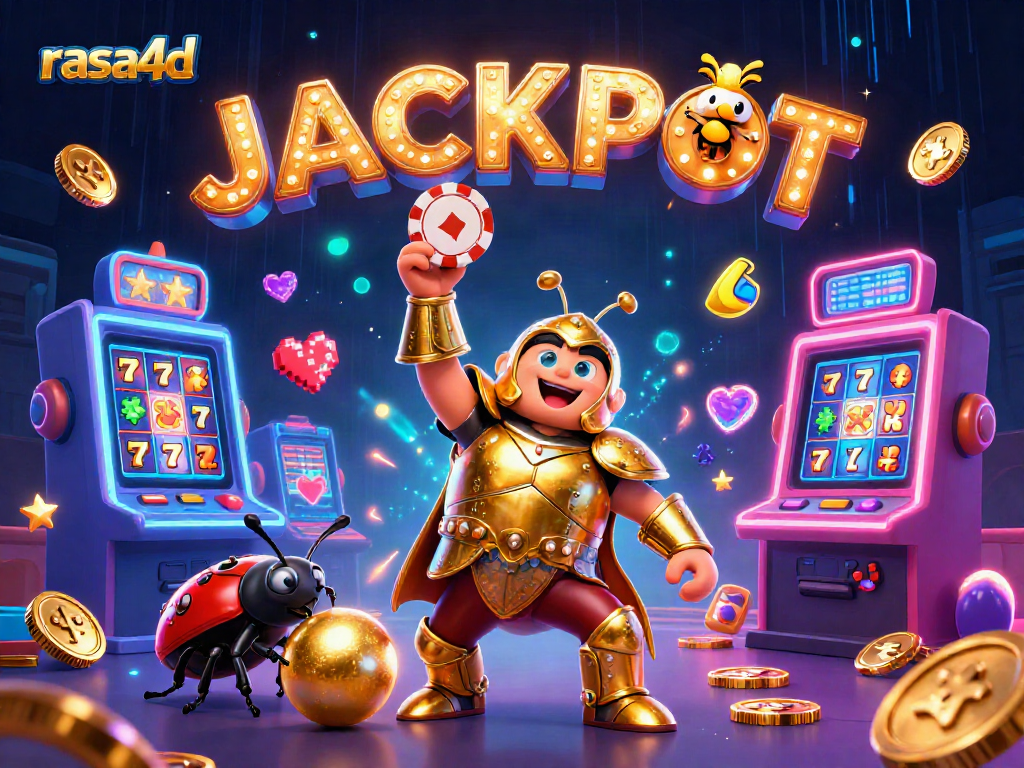 Rasakan sensasi bermain di Rasa4D yang memikat dengan jackpot yang dipenuhi simbol keberuntungan!